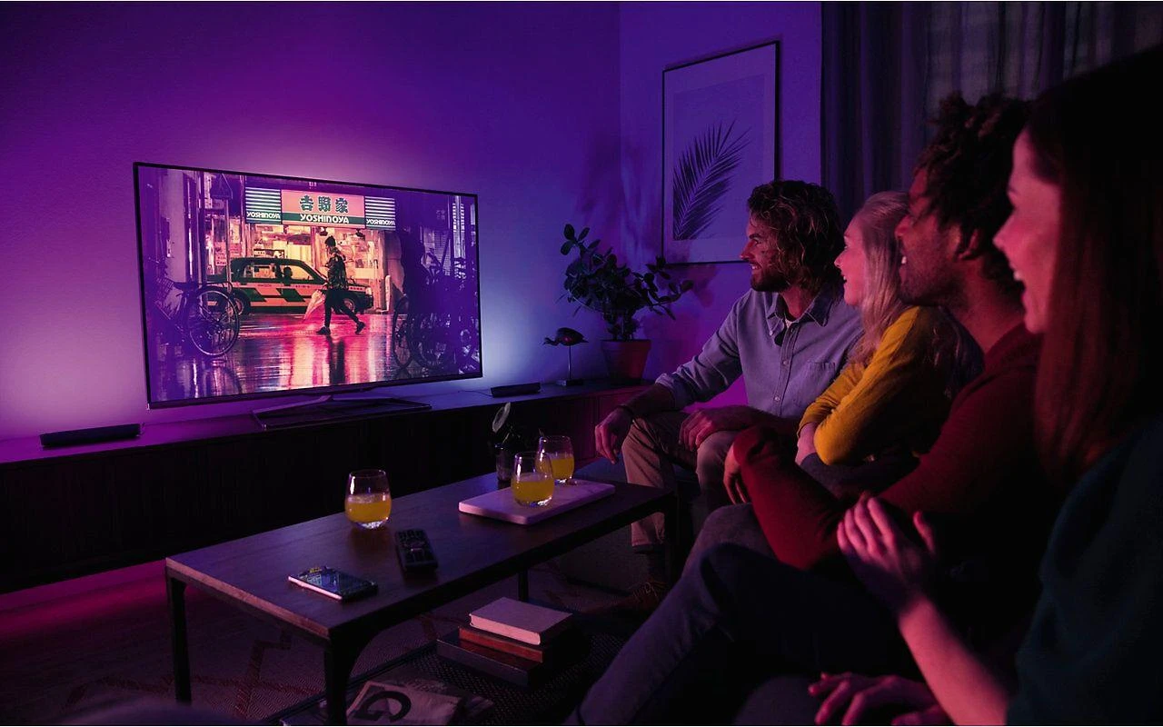Philips Hue Dviejų šviestuvų juostų Play komplektas (Balta ir spalvota)