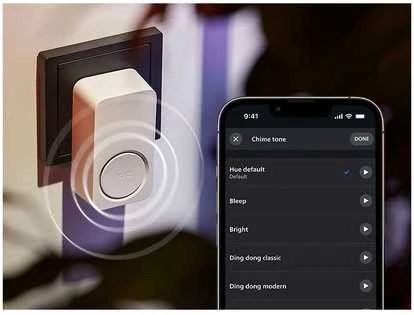 Philips Hue Secure Smart Chime, ES | Baltas