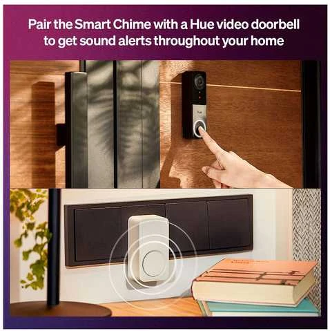 Philips Hue Secure Smart Chime, ES | Baltas