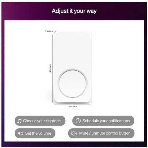 Philips Hue Secure Smart Chime, ES | Baltas