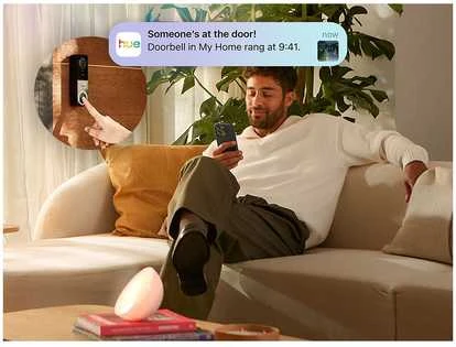 Philips Hue Secure Smart Chime, ES | Baltas