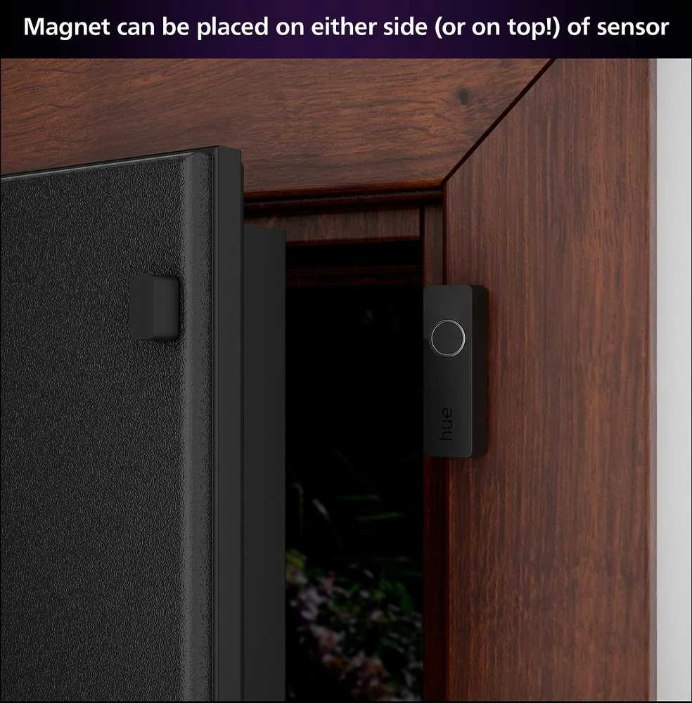 Philips Hue | Contact sensor, 2pcs pack | Juodas