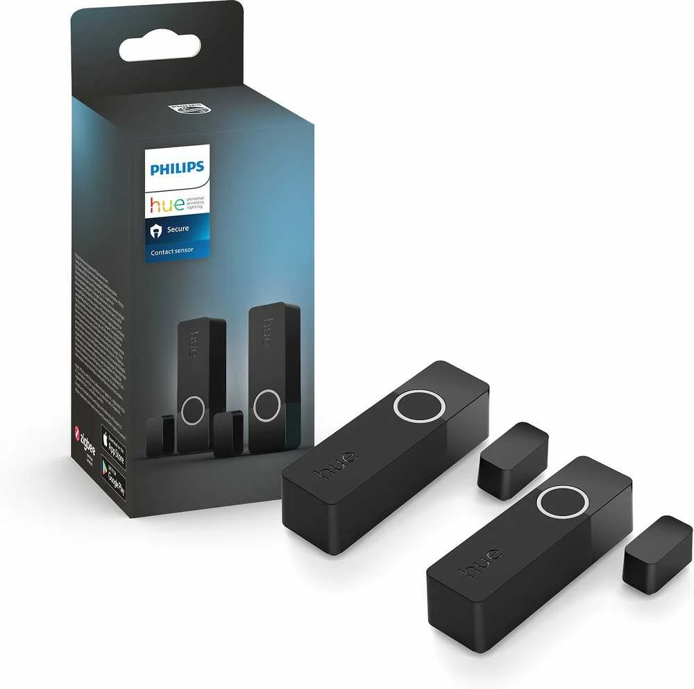Philips Hue | Contact sensor, 2pcs pack | Juodas
