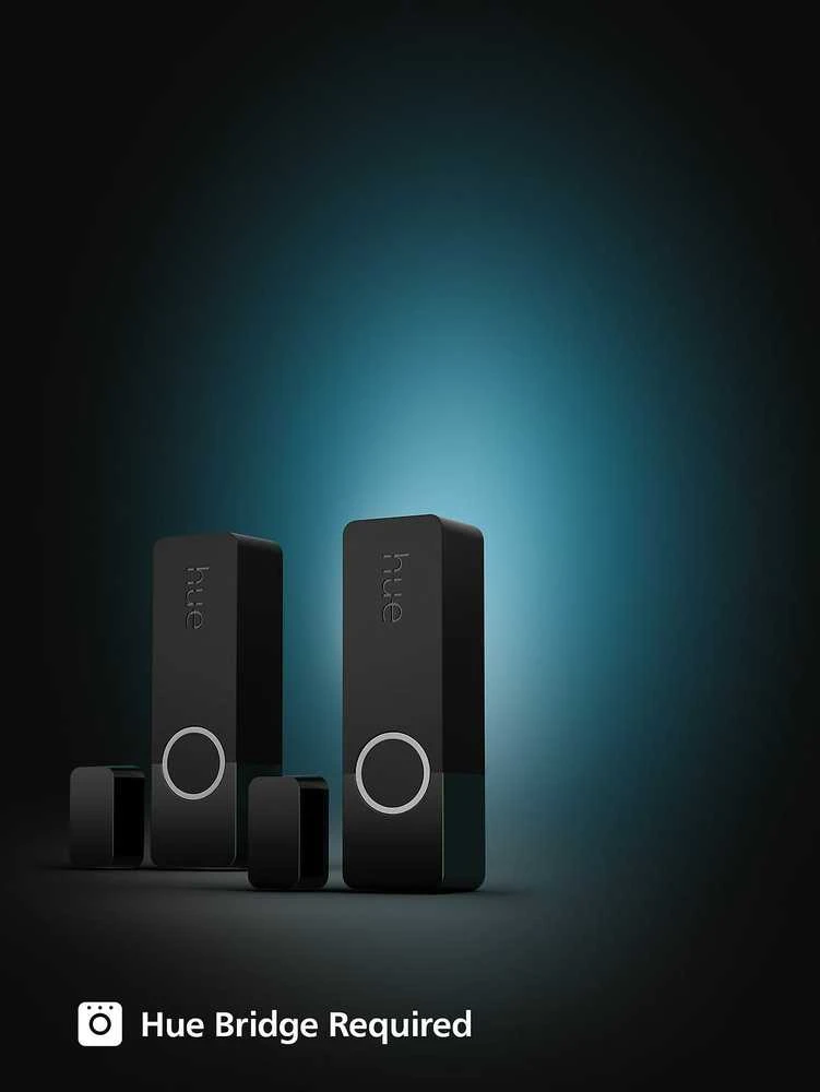 Philips Hue | Contact sensor, 2pcs pack | Juodas