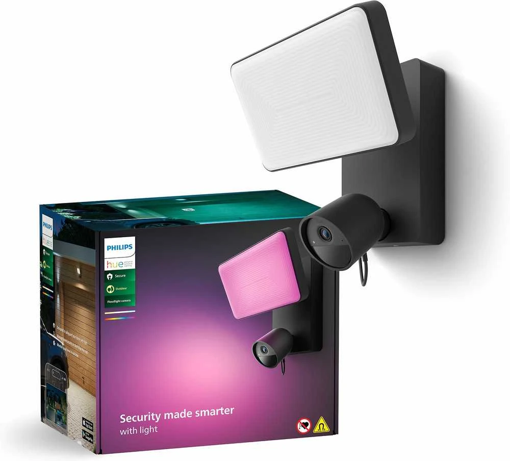 „Philips Hue“ saugus prožektorius su fotoaparatu, 2250 lm, 1080p