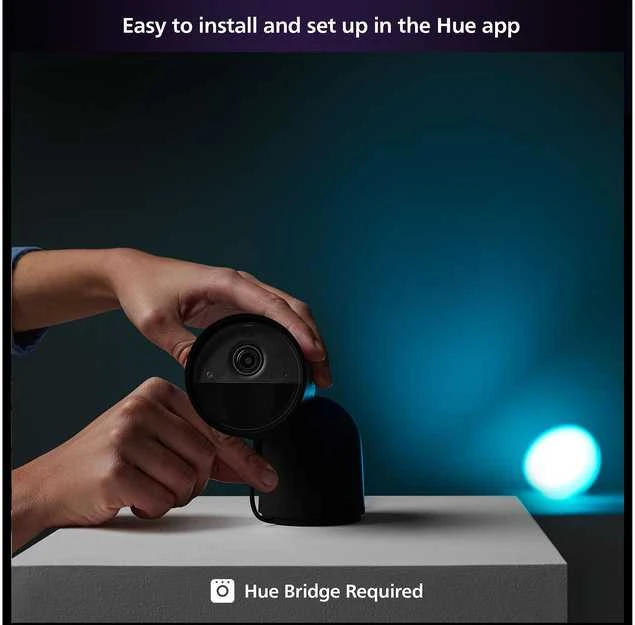 „Philips Hue“ | Saugi laidinė stalinė kamera | Kulka | IP65