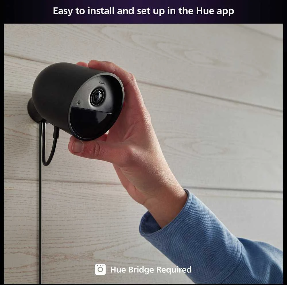 „Philips Hue“ | Saugi laidinė kamera | Kulka | IP65
