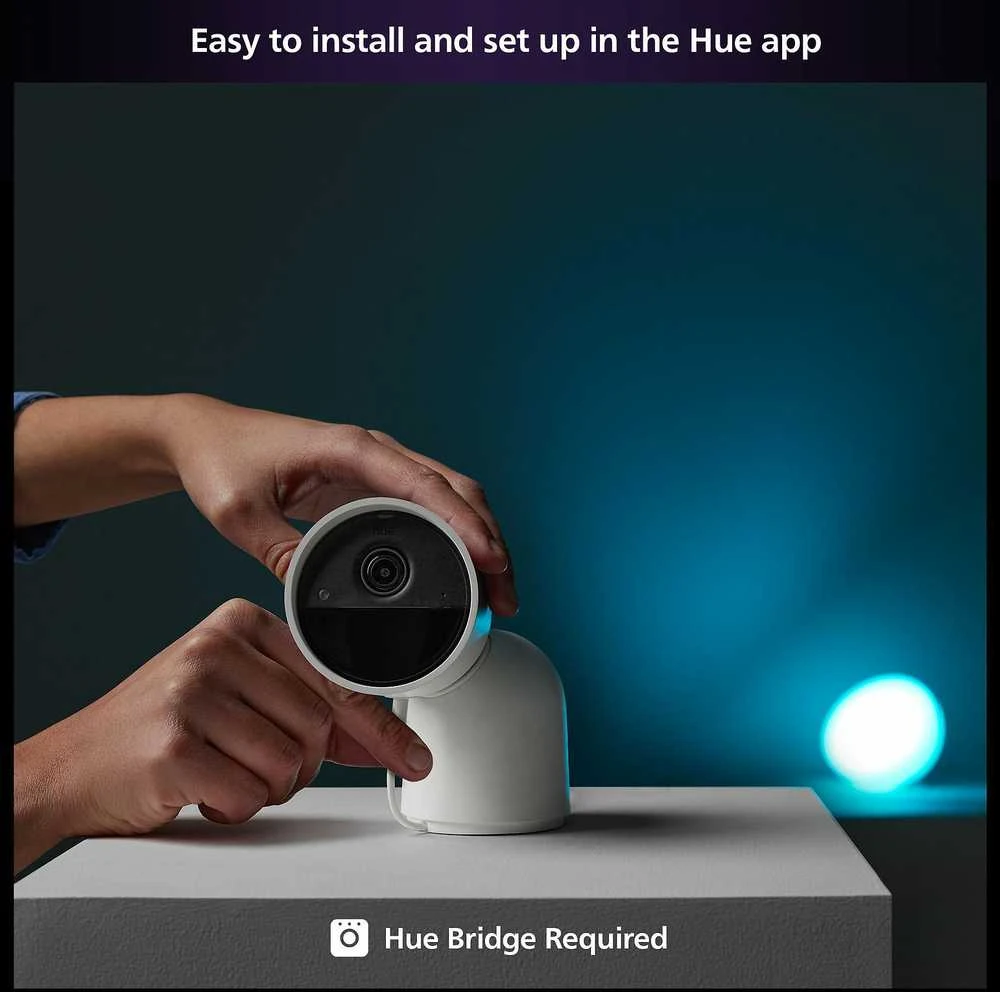 „Philips Hue“ | Saugi laidinė stalinė kamera | Kulka | IP65