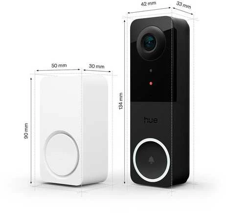 „Philips Hue“ vaizdo durų skambučio rinkinys, ES