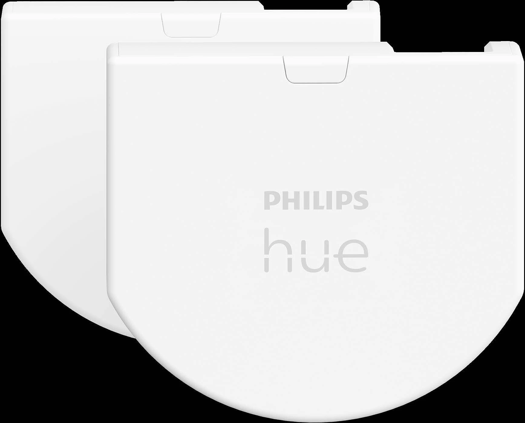 Sieninis šviestuvas „Philips Hue“ sieninis jungiklis, 2 vnt. pakuotėje