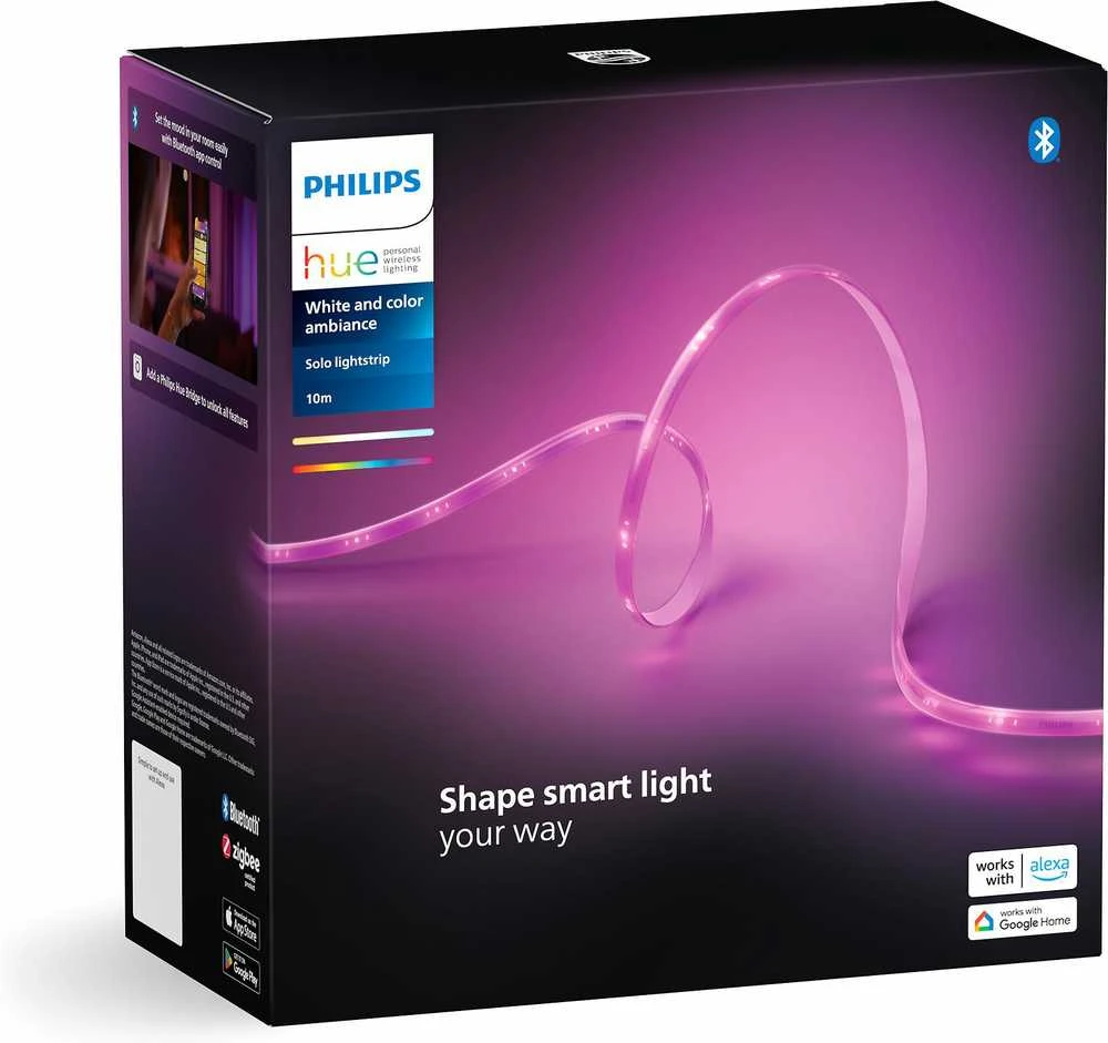 „Philips Hue Solo“ šviesos juosta, 10 m | 20 W | Kintamas