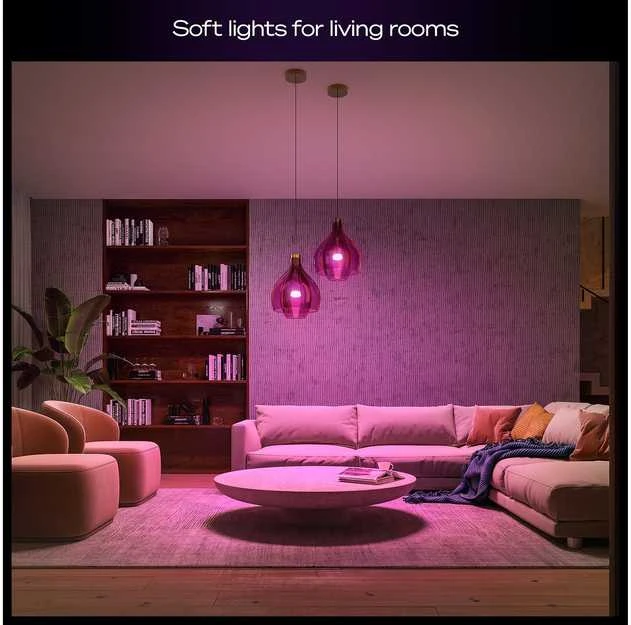 „Philips Hue Bridge Pro“ + 3 x E27 + šviesos reguliatorius