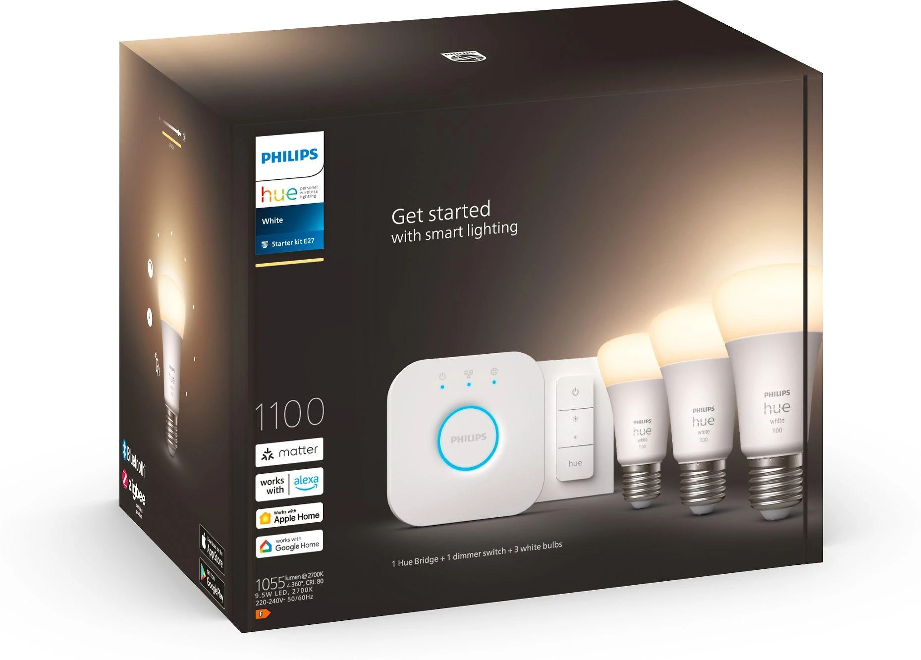 Philips Hue Pradžios rinkinys E27
