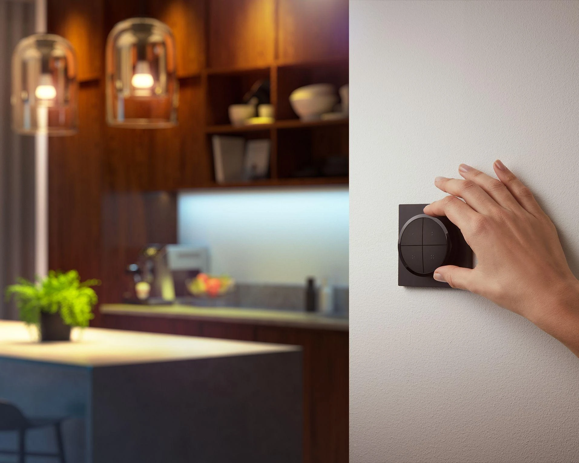 Philips Hue | Tap dial switch juodas | Juodas