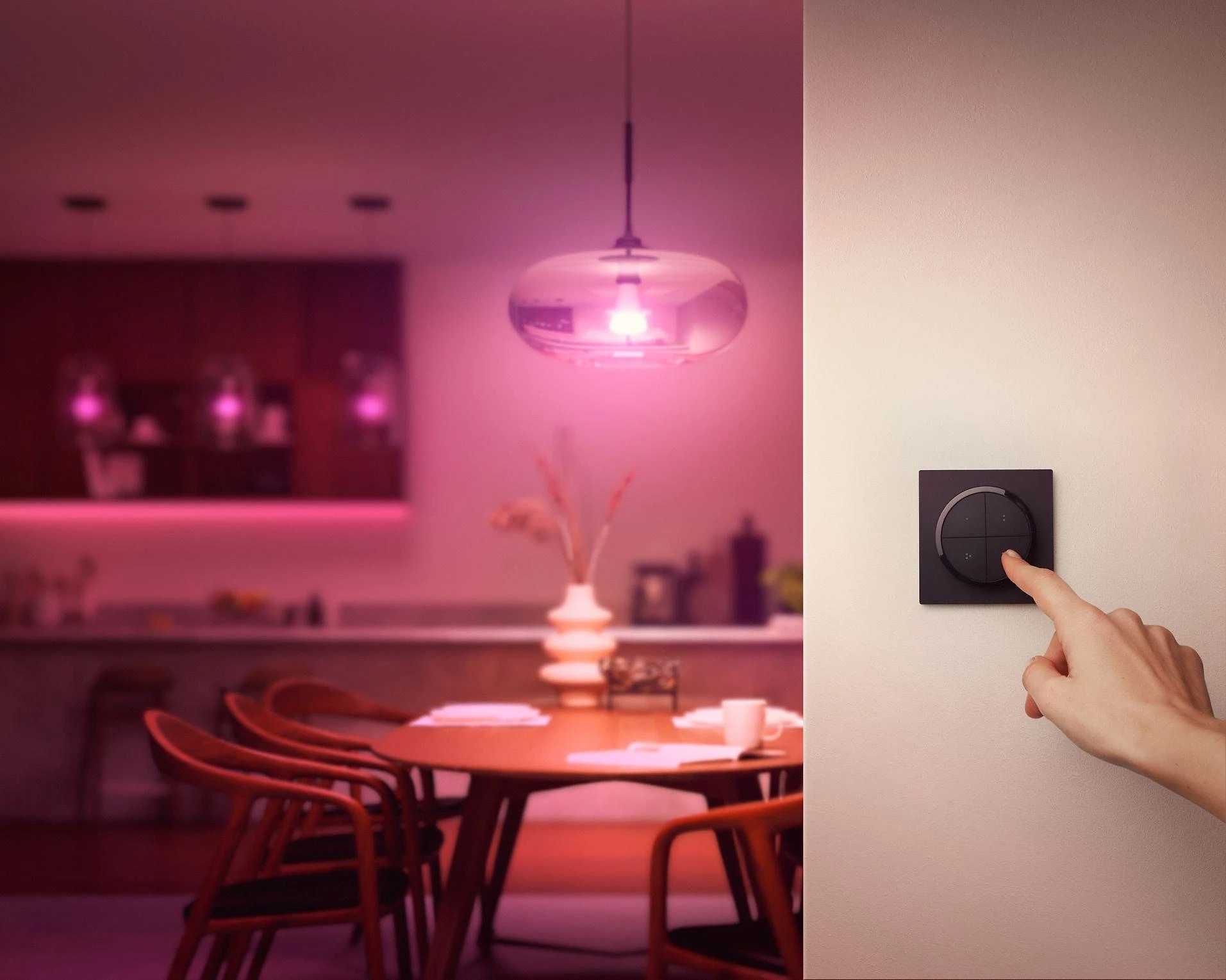 Philips Hue | Tap dial switch juodas | Juodas