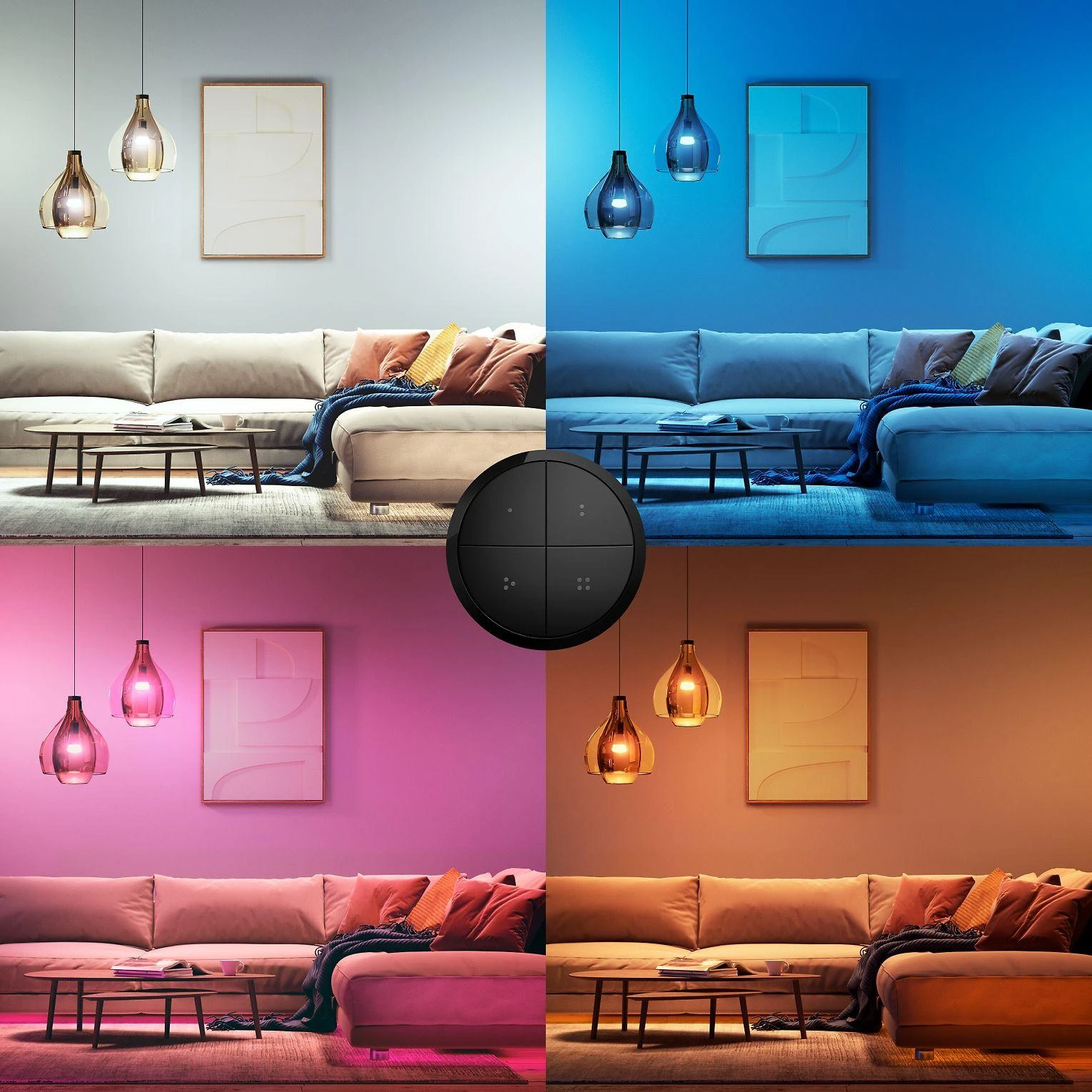 Philips Hue | Tap dial switch juodas | Juodas