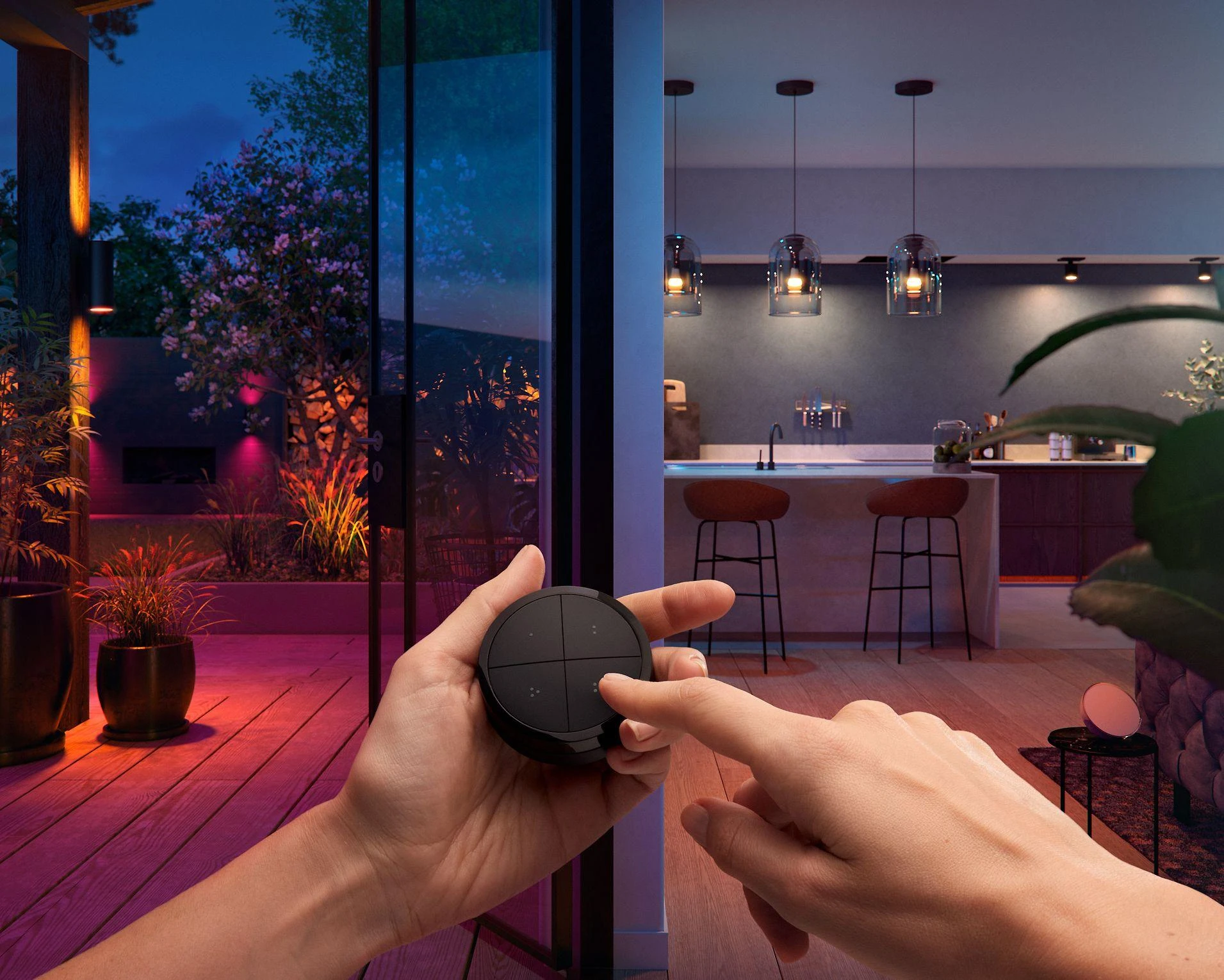 Philips Hue | Tap dial switch juodas | Juodas