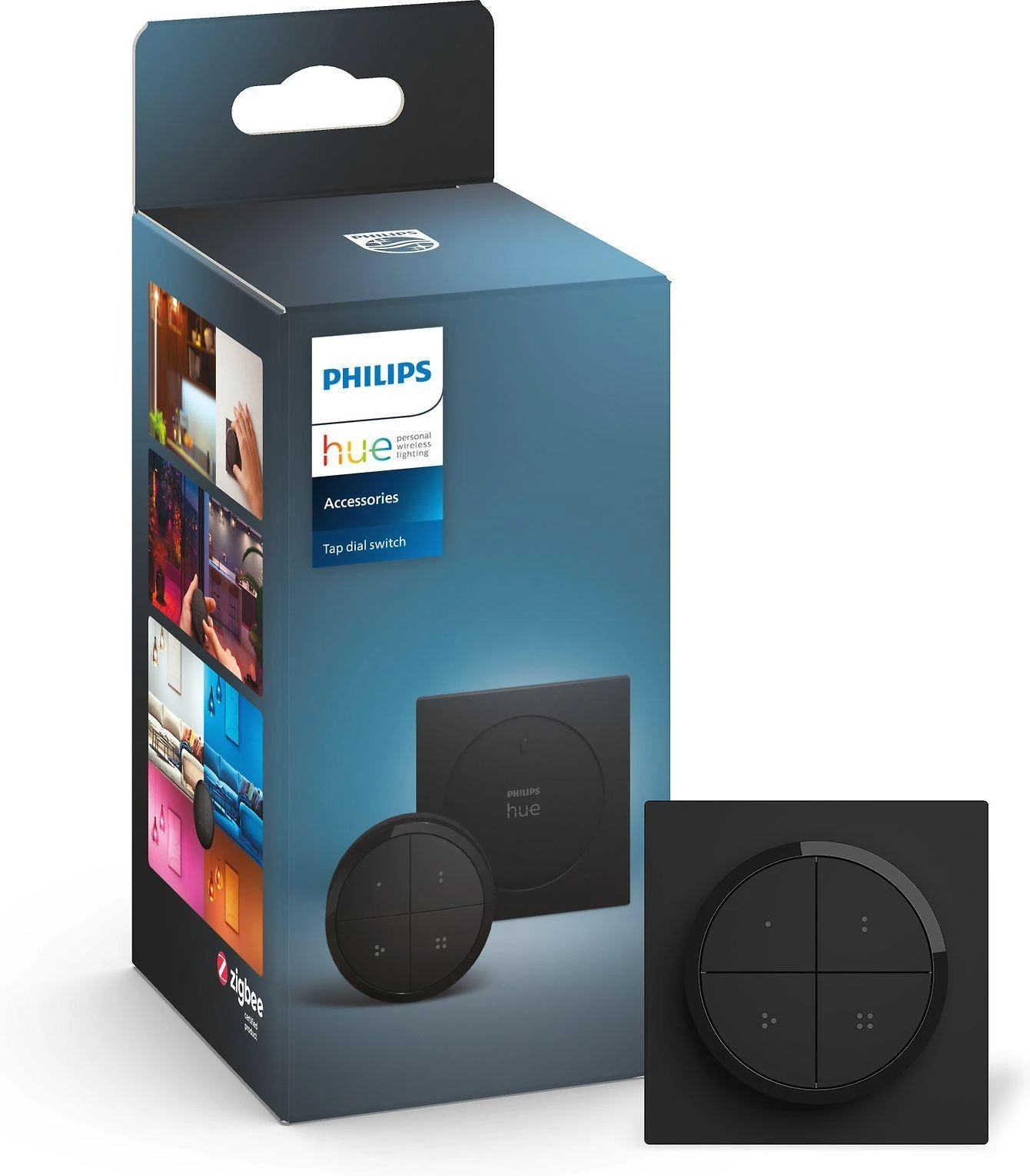 Philips Hue | Tap dial switch juodas | Juodas