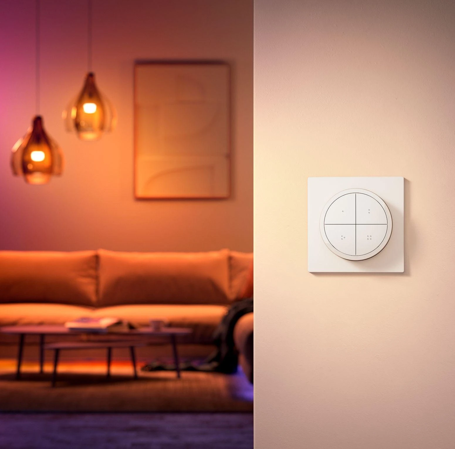 „Philips Hue“ | Baltas liečiamasis jungiklis | Baltos