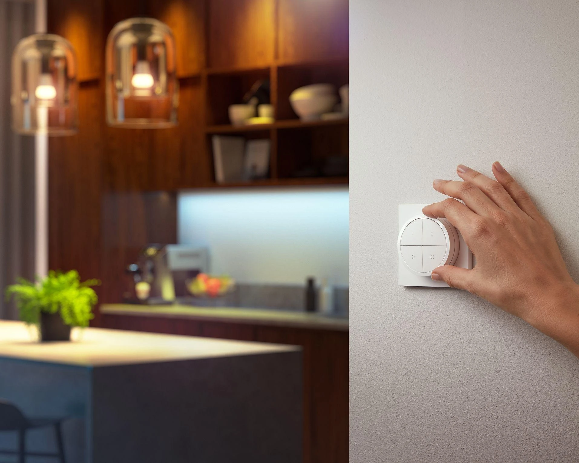 „Philips Hue“ | Baltas liečiamasis jungiklis | Baltos