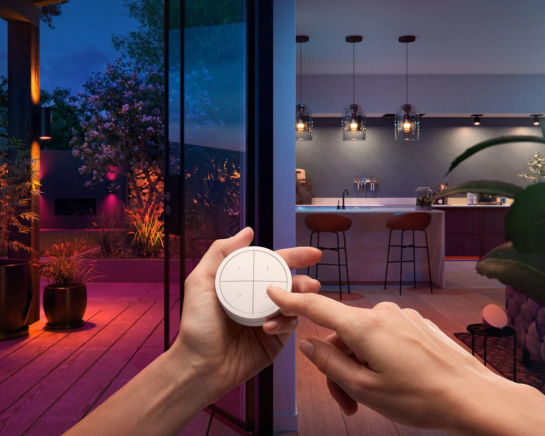 „Philips Hue“ | Baltas liečiamasis jungiklis | Baltos