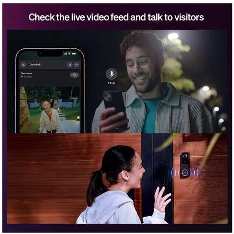 Philips Hue Video Doorbell Camera, EU/UK | Juodas