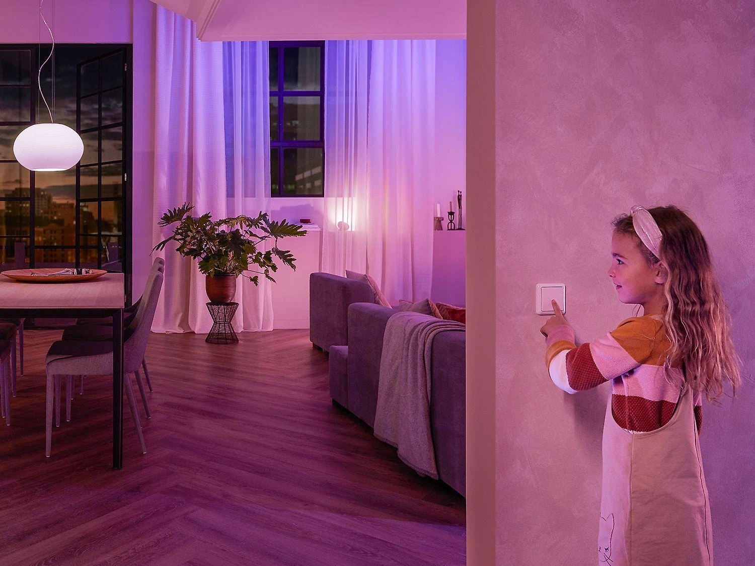 Philips Hue | Hue sieninis jungiklio modulis | Baltas