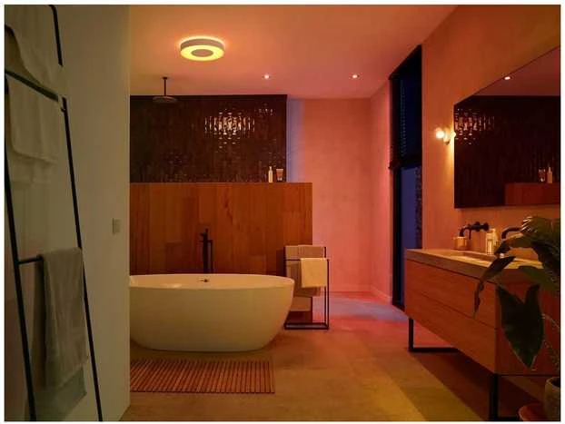 Lubinis šviestuvas Philips Hue WACA Xamento M LED lubų šviestuvas 33,5 W baltas
