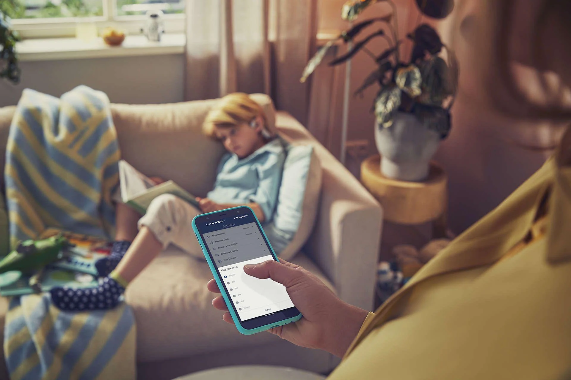 Philips Vaikiškos ausų neuždengiančios belaidės ausinės (TAK4607GY/00)