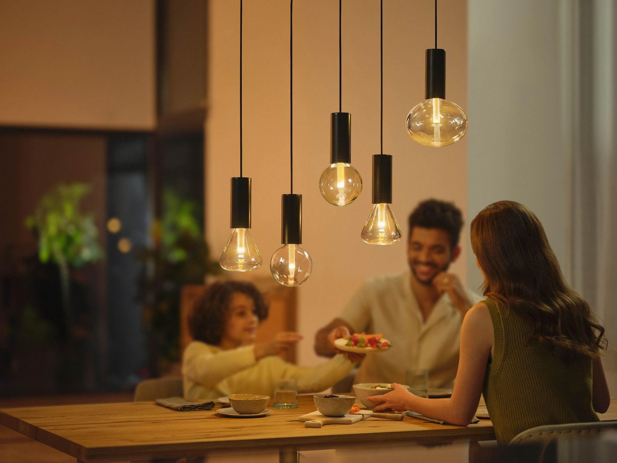 Philips Hue E27 pakabinamas šviestuvas Lightguide lemputėms