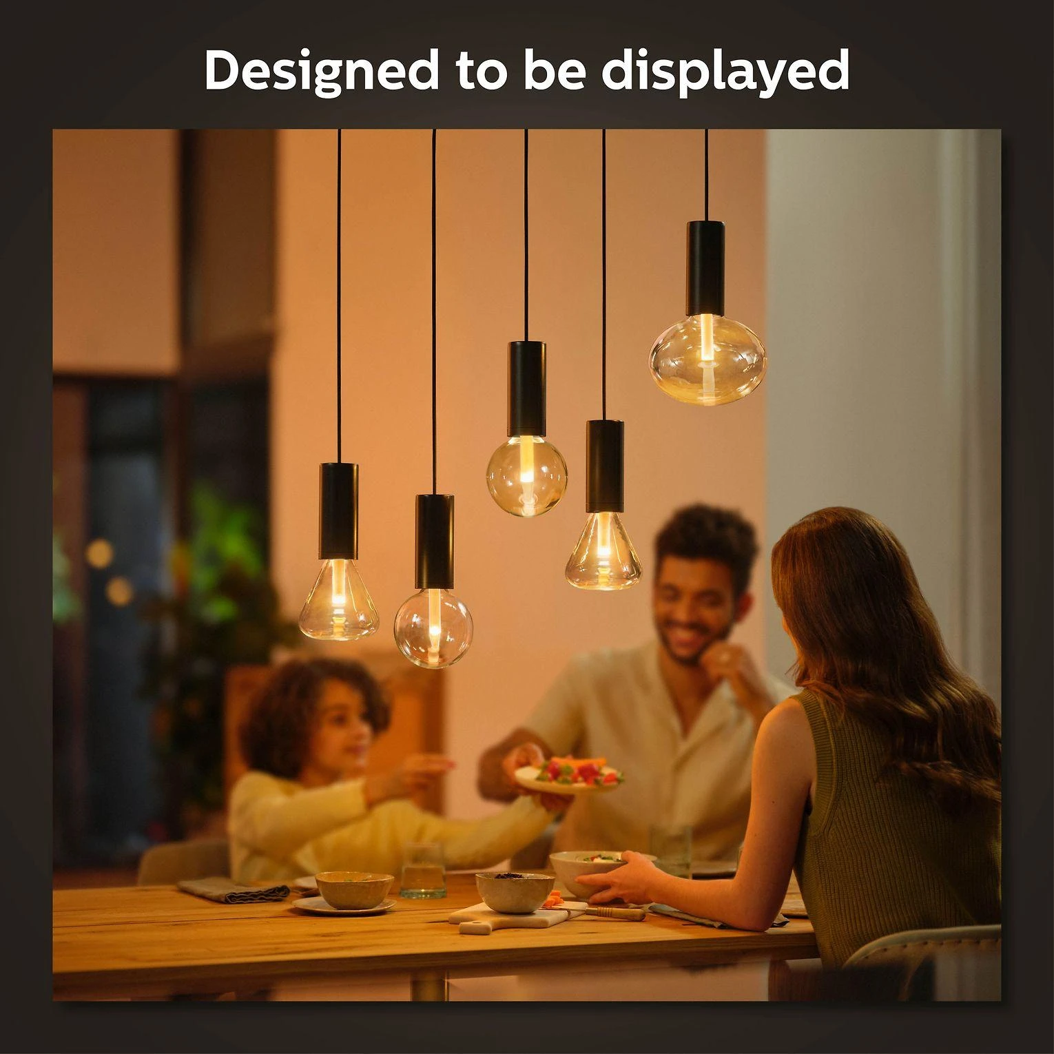 Philips Hue E27 pakabinamas šviestuvas Lightguide lemputėms