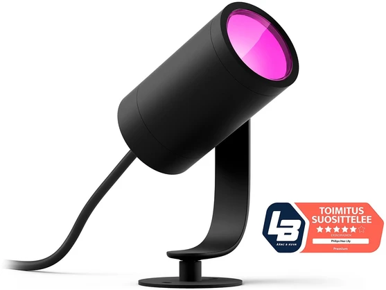 Philips Hue Taškinis lauko šviestuvas Lily (Baltas ir spalvotas)