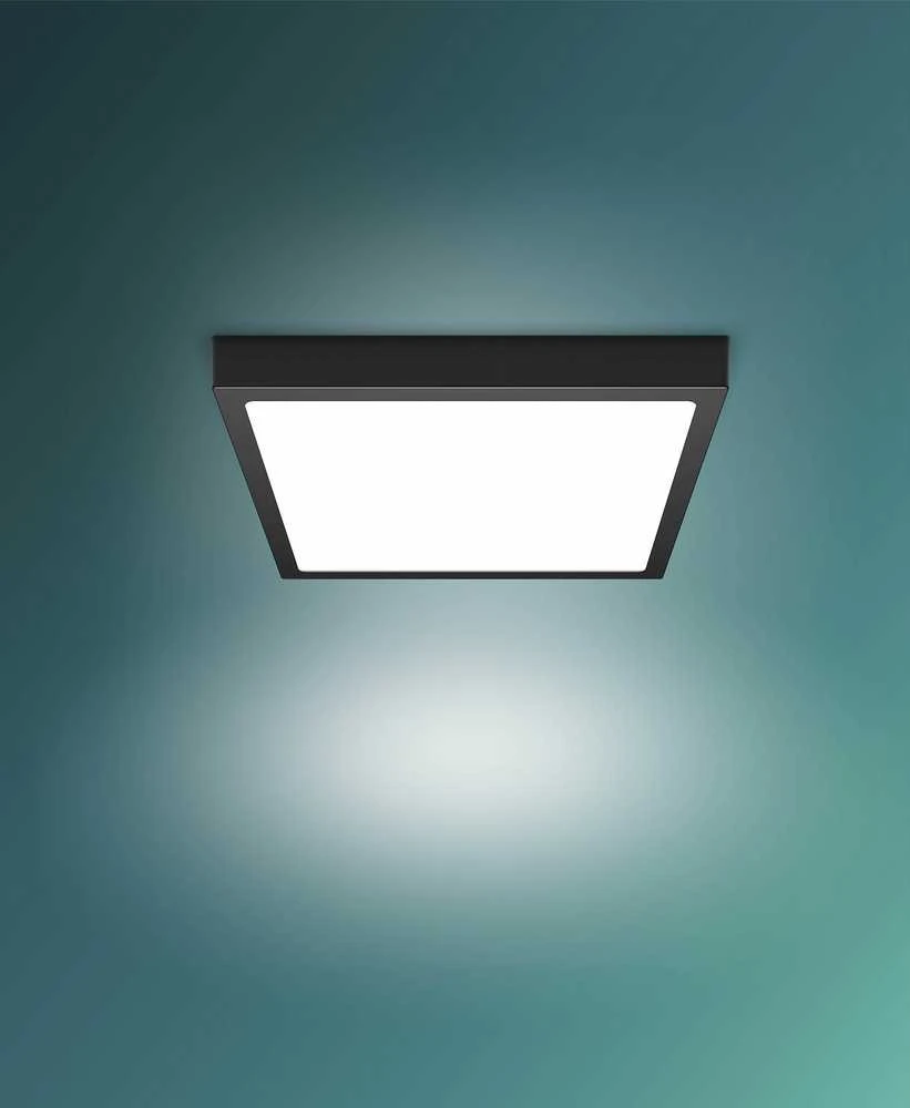Philips Magneos DL252 lubinis šviestuvas, kvadratinis, juodas, 2000 lm, 2700K