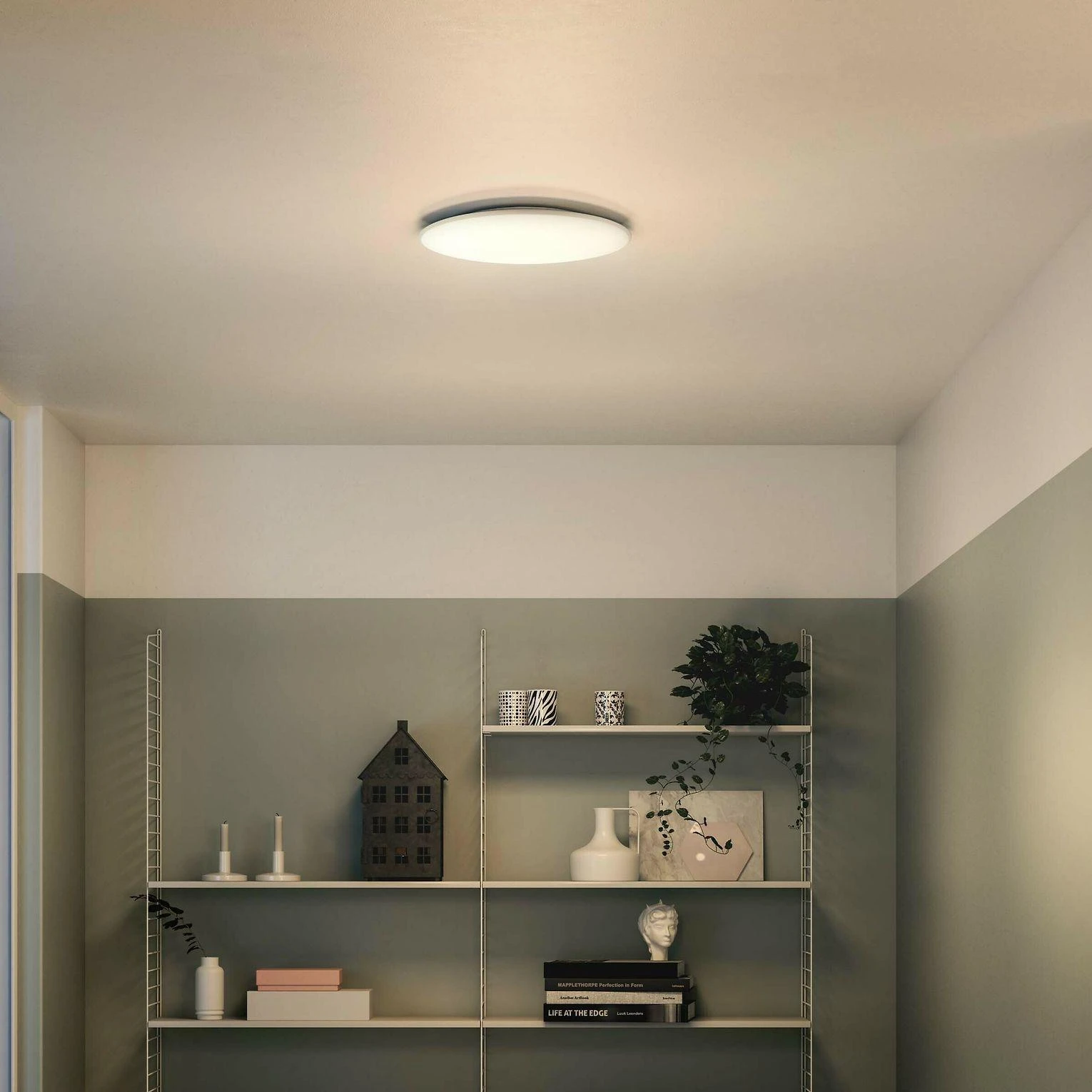 Philips MyLiving Wawel lubinis šviestuvas, baltas, 35 cm, 1600 lm