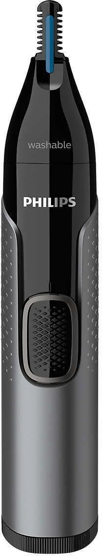 Philips series 3000 Patogi nosies, ausų ir antakių kirpimo mašinėlė NT3650/16 100 % atspari vandeniui, dvipusė apsaugos sistema