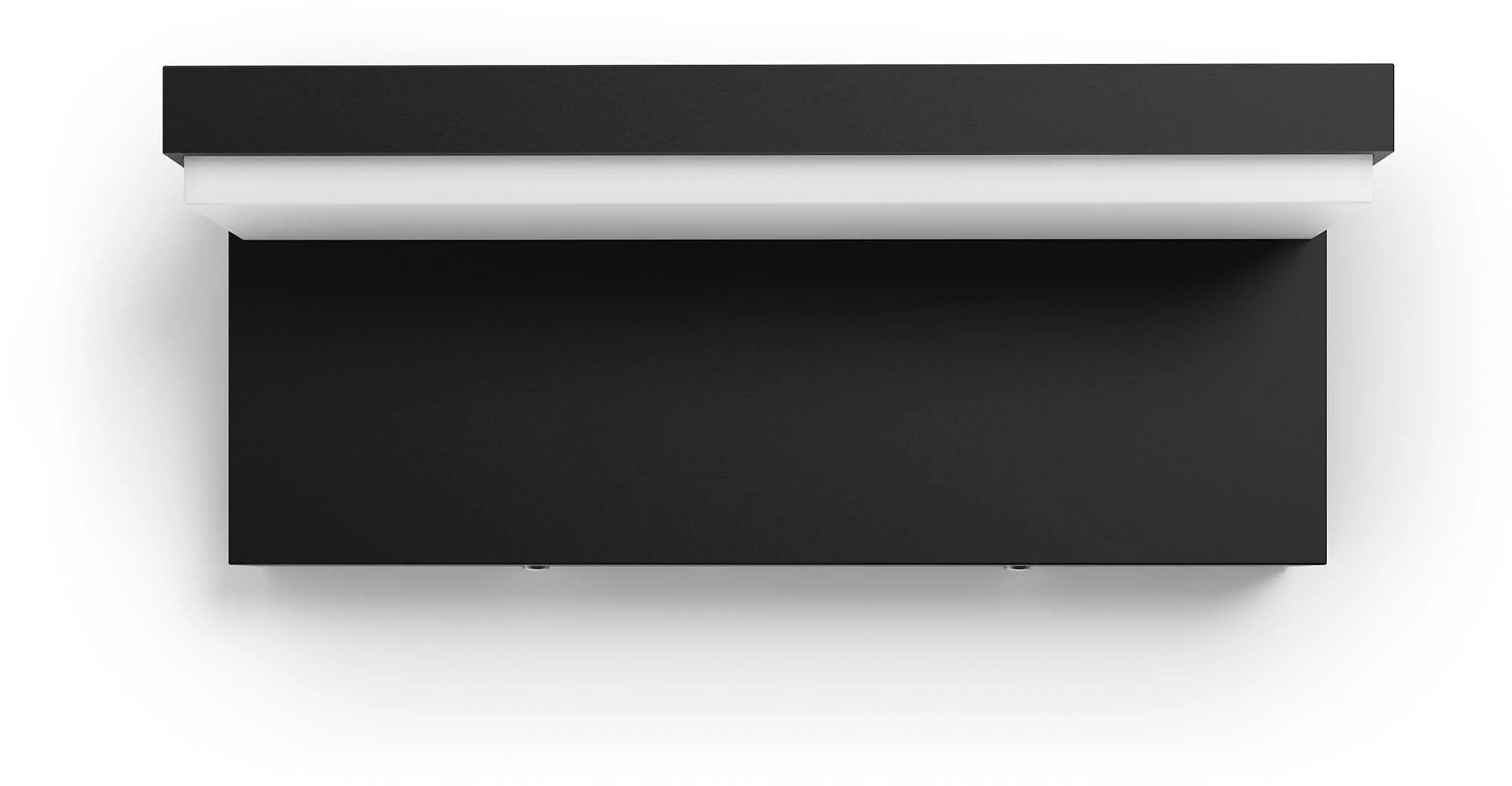 Sieninis šviestuvas Philips Hue Nyro kinkiet juodas 1x13.5 W