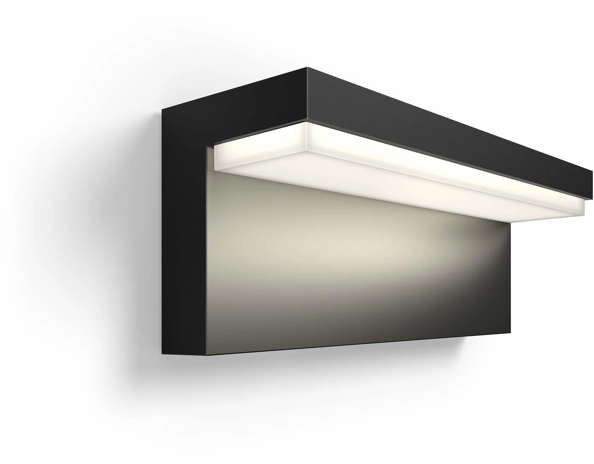 Sieninis šviestuvas Philips Hue Nyro kinkiet juodas 1x13.5 W