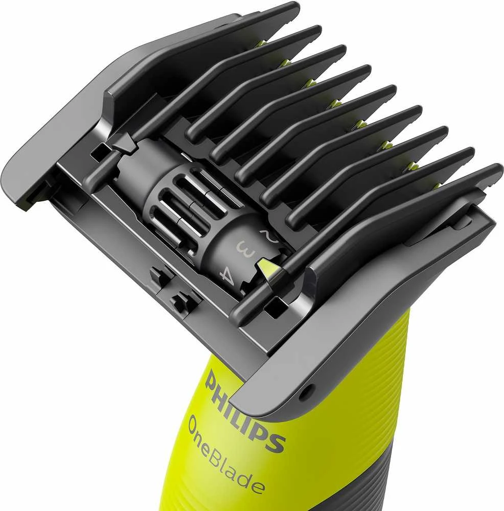 Barzdaskutė Philips OneBlade Pro 360 veidui + kūnui, QP4631/65, Juodos ir žalios spalvos