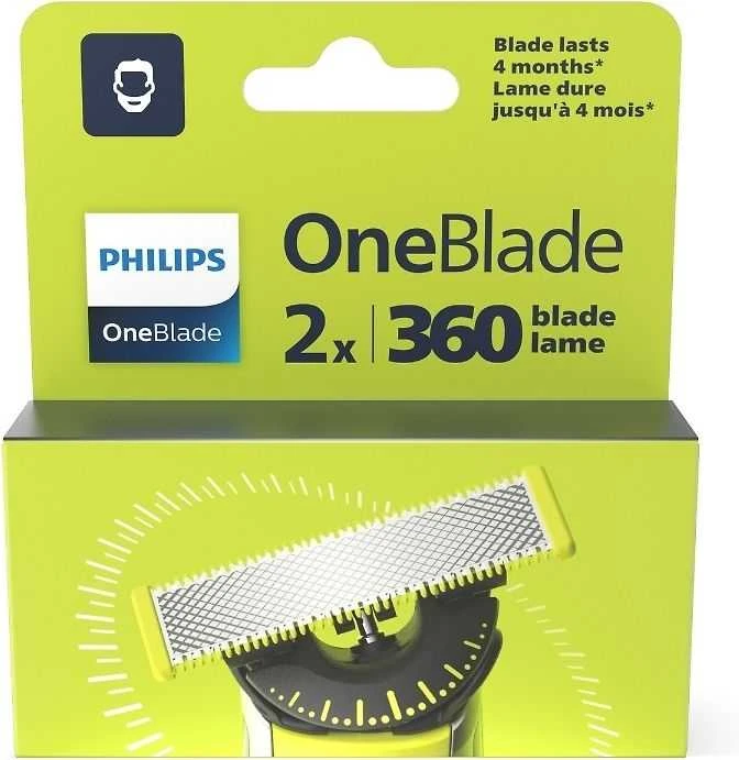 Atsarginiai peiliukai Philips QP420/50, Žalios spalvos