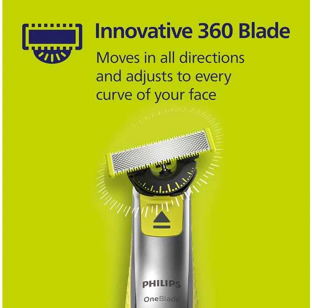 PHILIPS ONEBLADE FACE&BODY 360 VAIHTOTERÄT, 2-PACK
