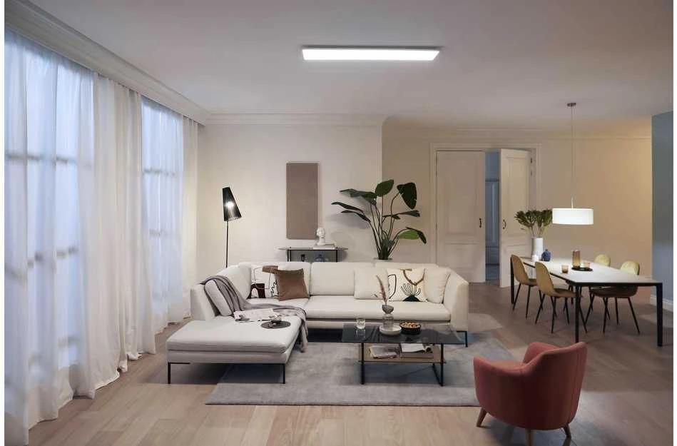 Lubinis šviestuvas „Philips“ jutiklinis šviestuvas RT 36W LED 4000K balta IP20 HV06