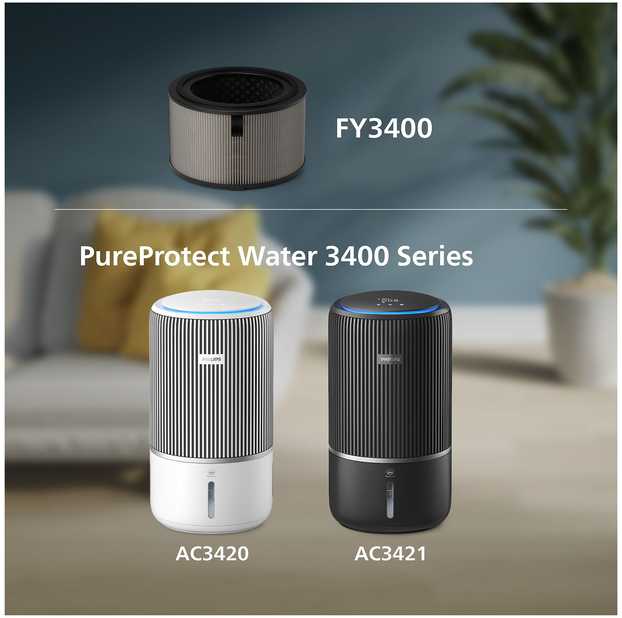 Philips FY3400/30 oro valytuvo priedas Oro valytuvo filtras