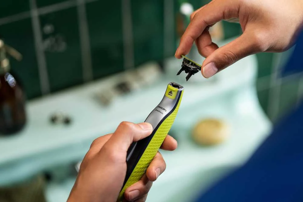 Philips | OneBlade Replacement blade | QP410/50 | Juodas/Žalias