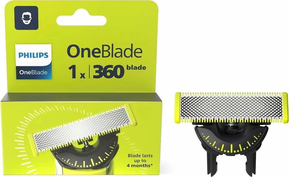 Philips | OneBlade Replacement blade | QP410/50 | Juodas/Žalias