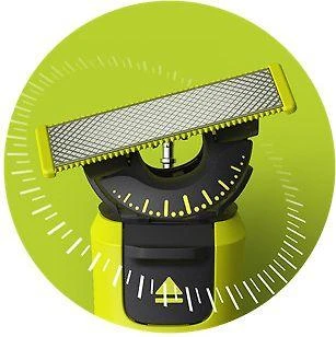 Philips | OneBlade Replacement blade | QP410/50 | Juodas/Žalias