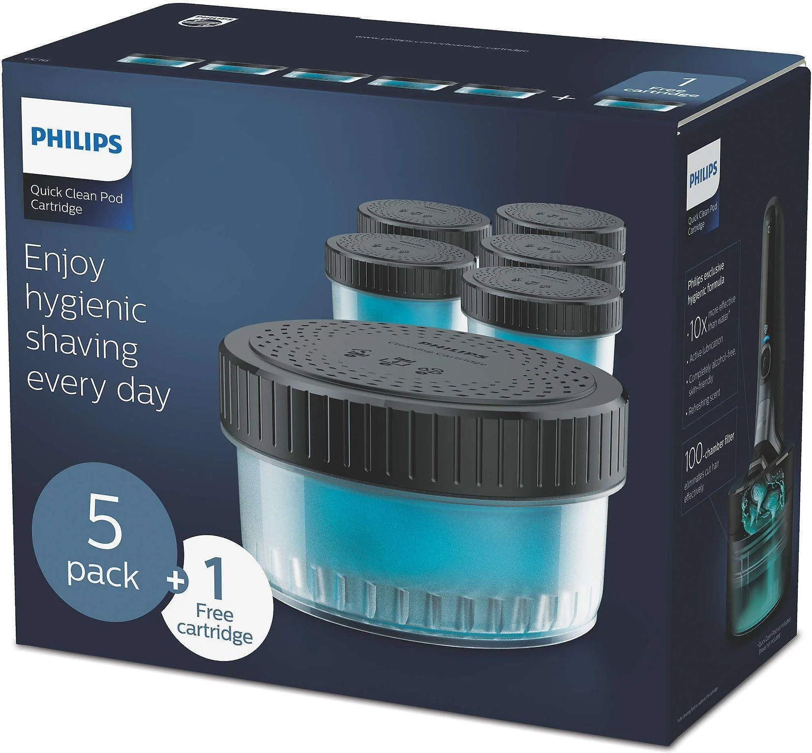 „Philips“ – greito valymo kapsulių kasetės – 5+1 pakuotė