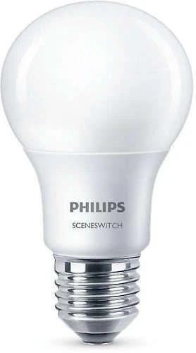 Lemputė Philips LED, A-type, E27, 6,5 W, 80–806lm,2200–2700K