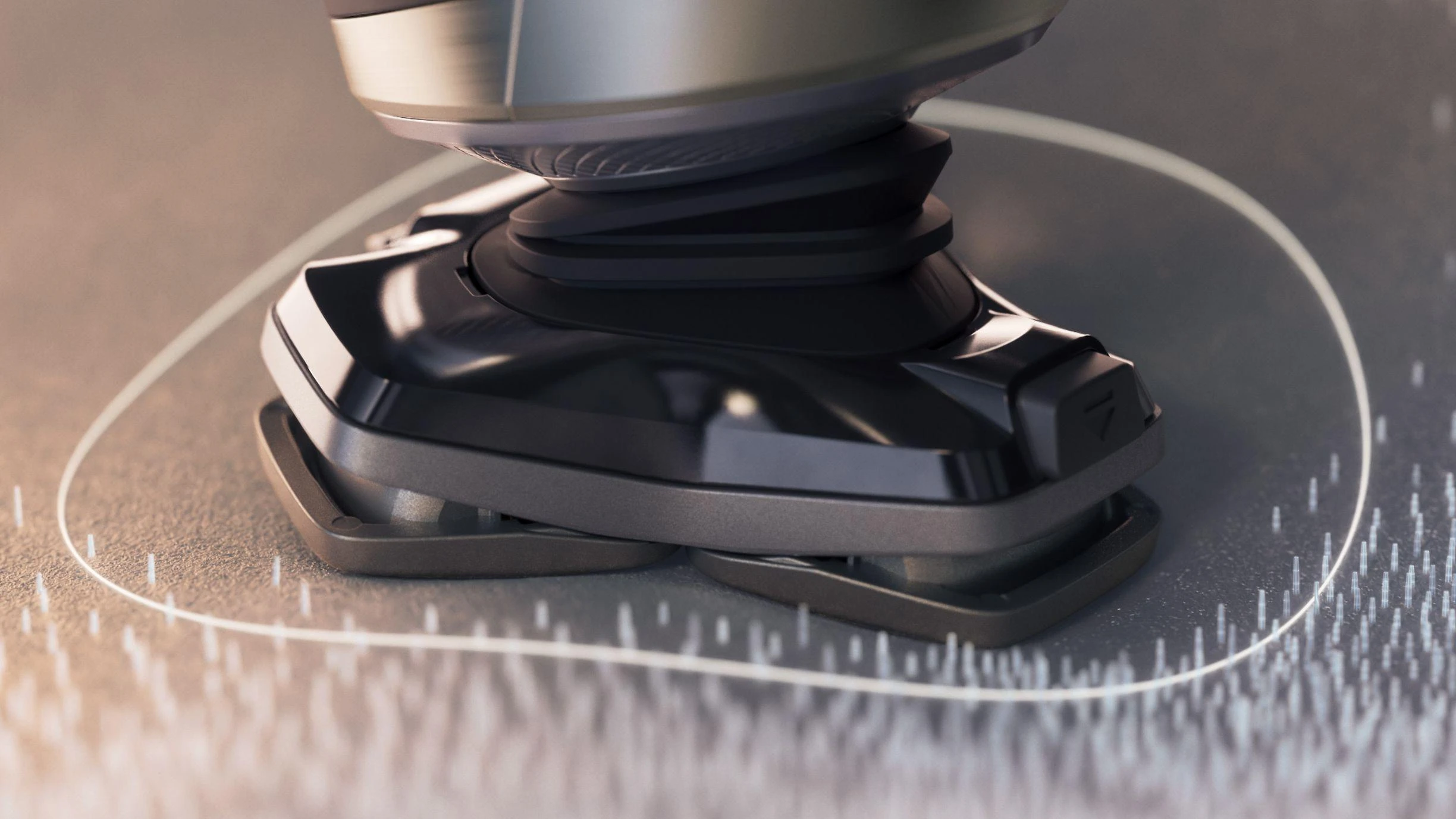 Barzdaskutė Philips Shaver S9000 Prestige SP9840/32 men's shaver Rotation shaver Trimmer Pilkas