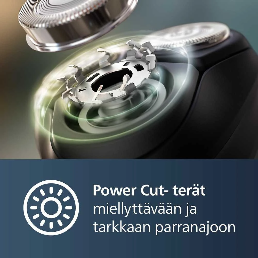 Drėgnojo ir sausojo skutimo elektrinė barzdaskutė Philips Shaver 3000 Series S3143/00