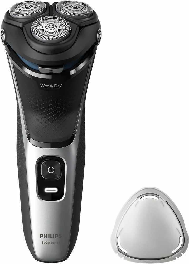 Drėgnojo ir sausojo skutimo elektrinė barzdaskutė Philips Shaver 3000 Series S3143/00
